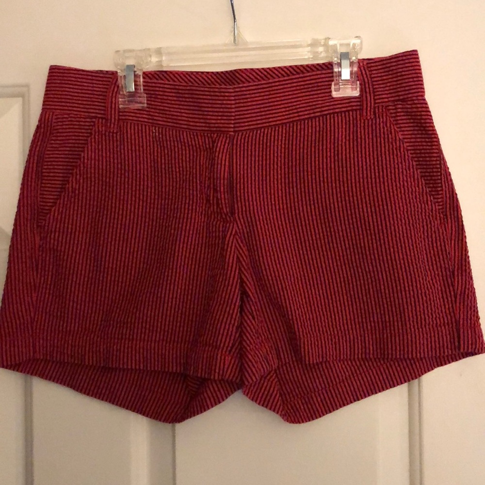 2/$25 J CREW Striped Shorts